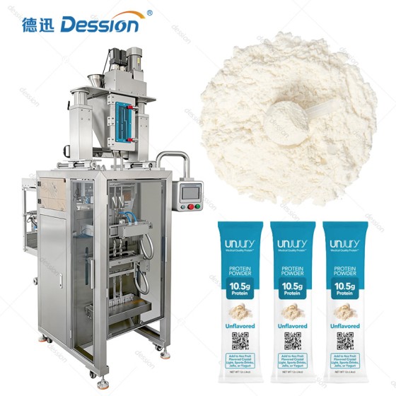 cGMP Multi-Lane Stick Pack Machine for Protein and Whey Powder